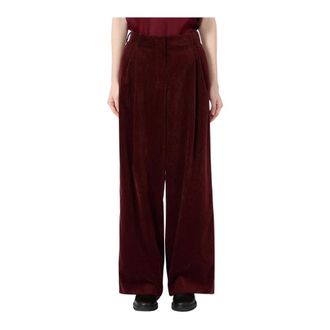 Max Mara Mujer, Pantalones, Rojo, Talla: M