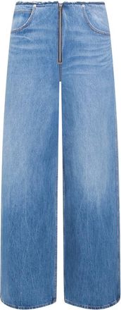 Alexander Wang Jeans Vintage Marbled Blue-Donna