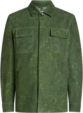 Etro Etro su&egrave;de jasje met bloemenpaisleypatroon