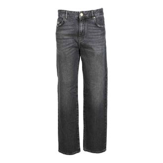 Pinko Straight Fit Jeans, female, Black, W31, Jeans