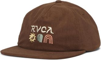 Rvca Deep Thoughts Cord Snapback Traditional Mens Hats Mushroom, Cotton