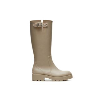 Steve Madden Womens Rockyh20 253 Boots - White - Size UK 4