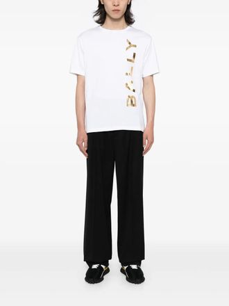 Bally Witte Katoenen T-shirts en Polos