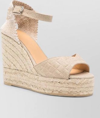 Castaner ankle-strap platform espadrilles