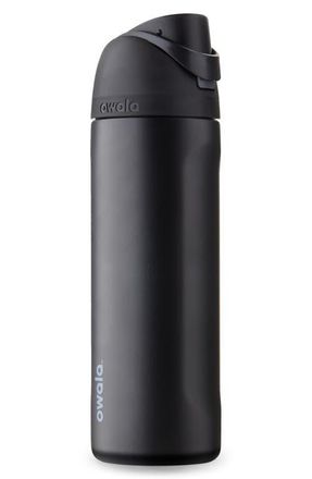 Owala 24oz. FreeSip Stainless Steel Water Bottle in Very Very Dark at Nordstrom, Size 24 Oz