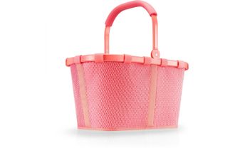 Reisenthel Einkaufskorb REISENTHEL Carrybag, Damen, rot (coral), Polyester, Einkaufsk&ouml;rbe Einkaufskorb, Aus recyceltem Material