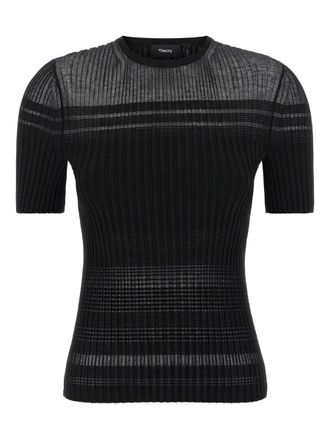 Theory Sheer Stripe T. Compa