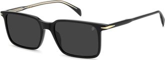 Eyewear by David Beckham 1220/S Zonnebril - Heren - Zonnebrillen - Zwart - 54 MM - Accessoires