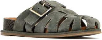 Donald J Pliner Manor Fisherman Clog in Olive at Nordstrom, Size 7.5