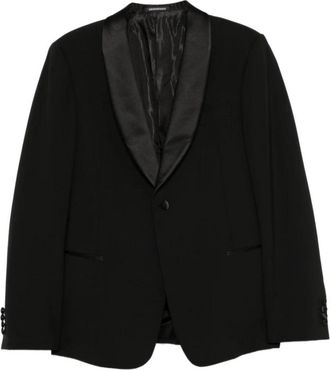 Emporio Armani Blazers - Heren - Blazers - Zwart - S - Jassen
