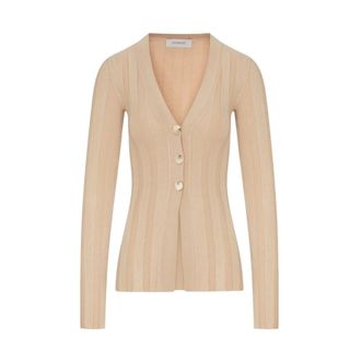 Sportmax Dames, Truien, Beige, Maat: L Viscose