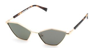 Saraghina AISHA 309G15 Womens Sunglasses Gold Size 54