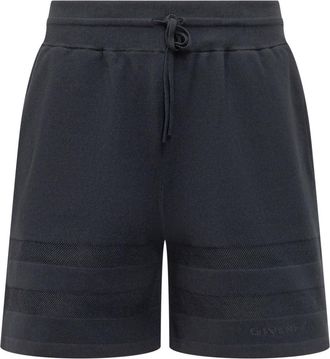 Givenchy Blue Textured Shorts