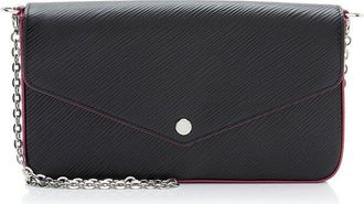 Louis Vuitton Black Epi Leather Felicie Pochette (Authentic Pre-Loved)