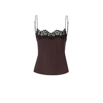 Pinko Pinko - Mouwloze Top - Dames - Tops - Rood - Maat: M
