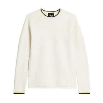 adidas Knit Base Crew - Heren - Truien - Beige - Maat: L Leer
