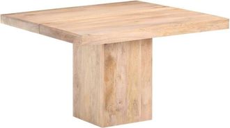 vidaXL Dining Table 120x120x77 cm Solid Mango Wood vidaXL