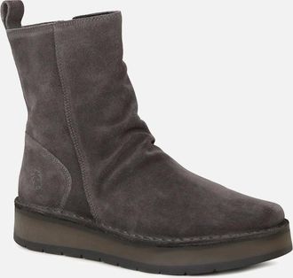 FLY London Womens Reno Womens Ankle Boots - Black - Size: 6