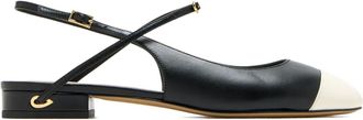 Jennifer Chamandi Mattia cap-toe pumps - women - Calf Leather/Calf Leather/Calf Leather - 36 - Black