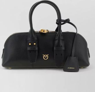Pinko escape baguette calf leather shoulder bag