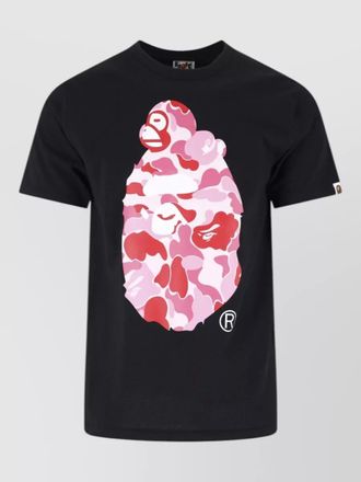 A Bathing Ape graphic print crew neck short sleeve shirt
