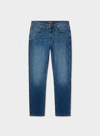 Duer Mens Medium-blue Performance jean Straight, slim fit