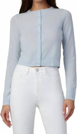 Joe's Dani Cashmere Cardigan In Powder Blue