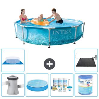 Intex Piscina Con Estructura Redonda - 305x76 Cm - 8-piezas S31390