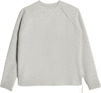 Fortela Harvard Wool Raglan Sleeve Crewneck Knit in Melange at Nordstrom, Size X-Small Eu