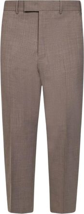 Pantaloni Torino Rebel Wol Broek - Heren - Nette broeken - Bruin - 2XL - Wol - Broeken