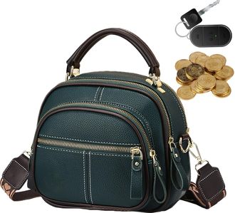 Generic Leather Tote Bag - PU, Modern Bag, Compact Shoulder Handbag | Multifunctional Adjustable Storage Design For Women, Travel Work Daily Use, Lightweight 