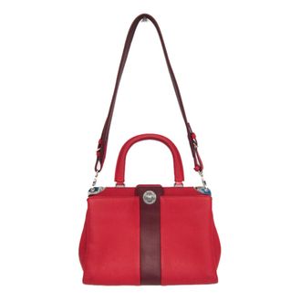 Louis Vuitton Astrid Handbag Leather Red Leather Handbag (Pre-Owned)