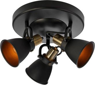 Markslöjd Markslojd ALTON Faretto da soffitto 3 luci nero