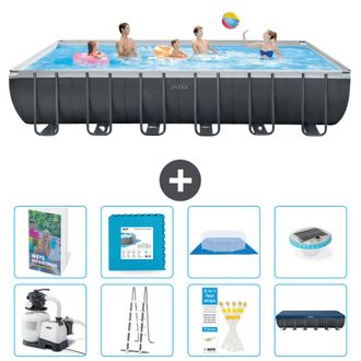 Intex Piscina Ultra Xtr Rectangular - 732x366x132 Cm - 9-piezas S674