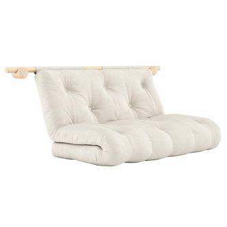 Karup Design Design - Hooked 135 Sofabett inkl. Bravo Matratze 135 x 200 cm, linen