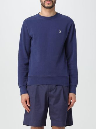 Polo Ralph Lauren Felpa a girocollo in cotone con logo Pony Polo Ralph Lauren