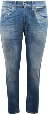 Dondup George Skinny Fit Broek - Heren - Slim Fit Jeans - Blauw - W38 - Jeans