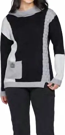 Neon Buddha Snowdrop Pullover In Black