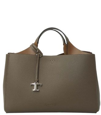Tod's Grey T Timeless Small Tote