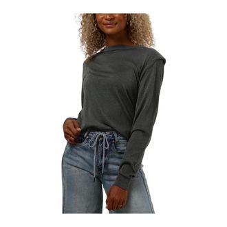 Minus Truien & Vesten, Dames, Grijs, L, Mekira Gebreide Pullover