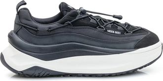 Moon Boot Moon 247 Xlace Sneakers - Heren - Sneakers - Zwart - 43 EU - Leer - Schoenen
