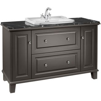 Roca Mueble Base Para Lavabo De Encimera Carmen - Roca Color: Gris Oscuro Mate