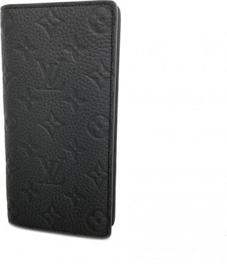 Louis Vuitton Black Long Wallet (Bi-Fold) (Pre-Owned)