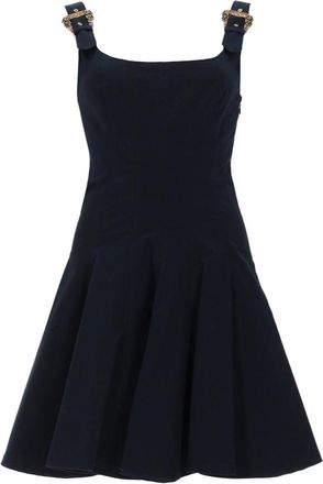 Versace Jeans Couture Baroque Buckles Mini Dress