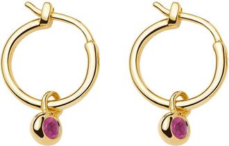 Missoma July Birthstone 18kt Gold Vermeil Earrings - One Size