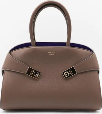 Ferragamo Bags Clay/Lapis-Donna