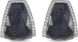 Stephen Webster 18K 1.00 ct. tw. Diamond & Crystal Haze Clip-On Earring (Authentic Pre-Loved)