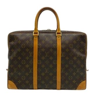 Louis Vuitton Pre-owned Handbags, male, Brown, Size: ONE SIZE Pre-owned Monogram Briefcase
