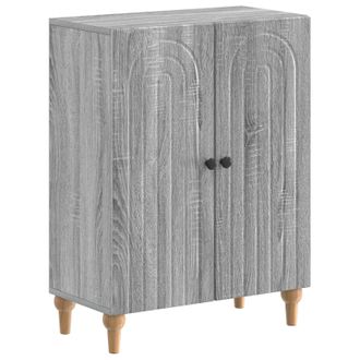 vidaXL Armario De Almacenamiento Para Ba&ntilde;o Alkmaar Sonoma Gris Vidaxl