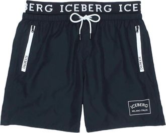 Iceberg Uomo, Costumi da bagno, Nero, L, new